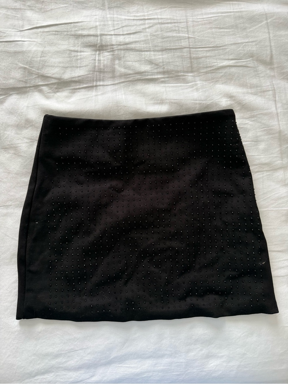 FOREVER 21 | Black Embellished Mini Skirt (size XS)